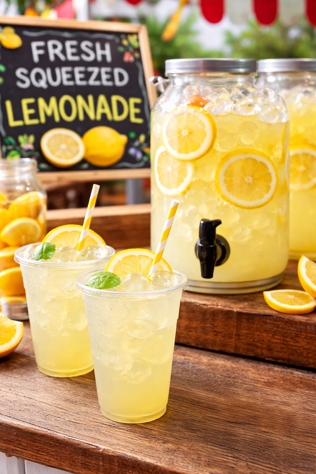 Fresh squeezed lemonade food truck in Green Bay Wisconsin serving company picnics, corporate events and summer festivals