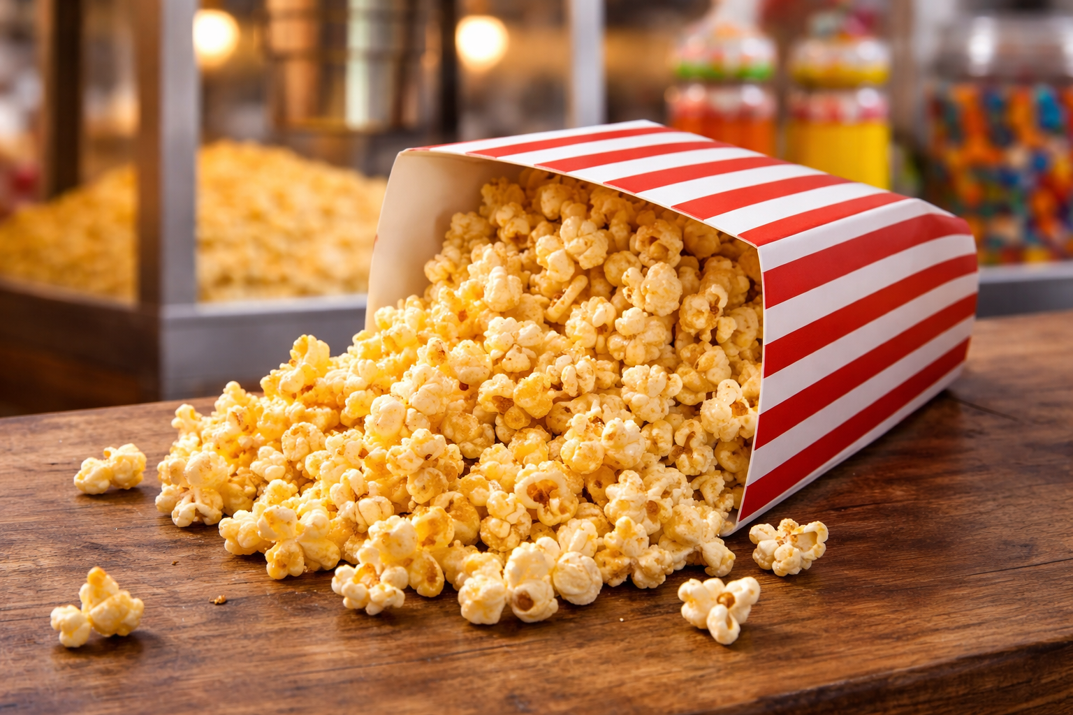 Kettle corn food truck and concession stand in Green Bay Wisconsin for fairs, festivals and corporate events